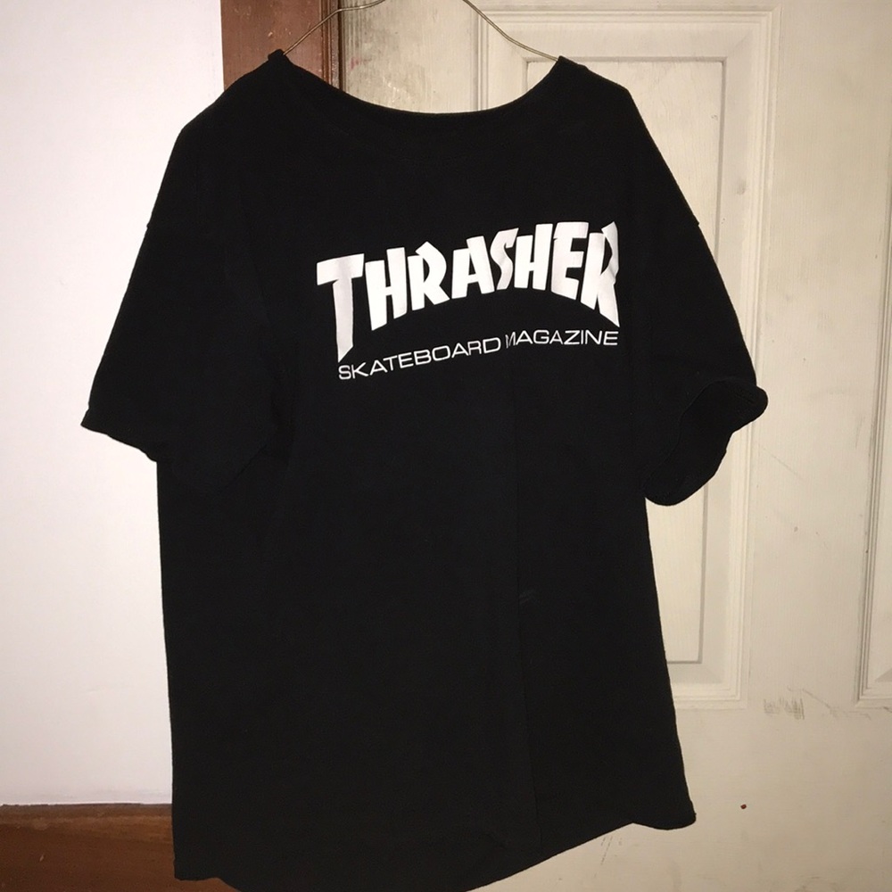 Thrasher Black Tee